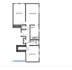 2BR/1BA