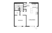 Goldenrod floor plan Trailside NoDa