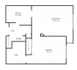 1BR/1BA