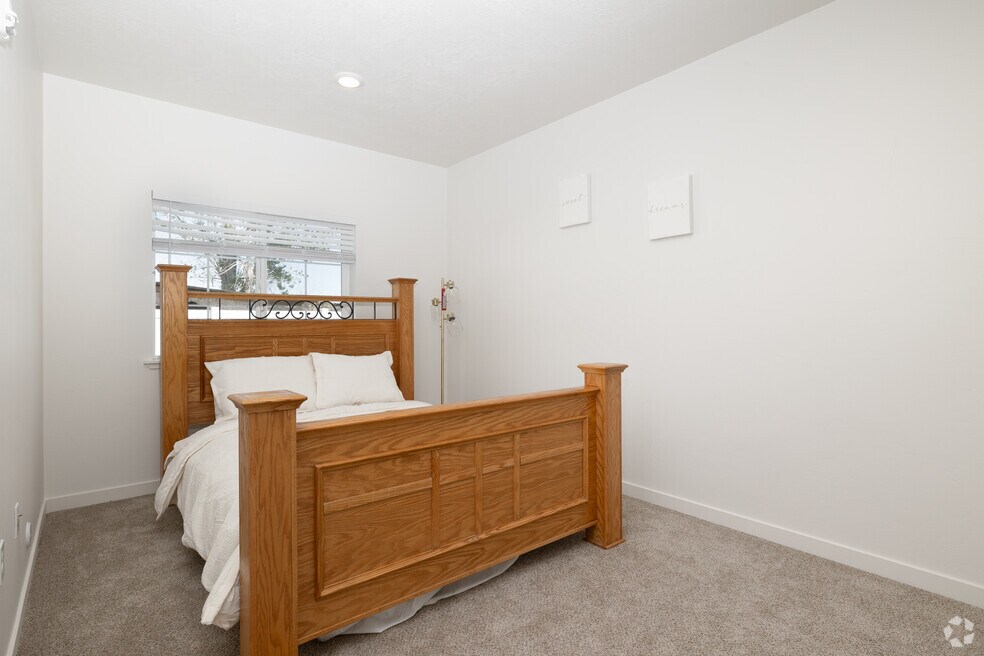 2BD, 1.5BA - 1,060SF - Primary Bedroom