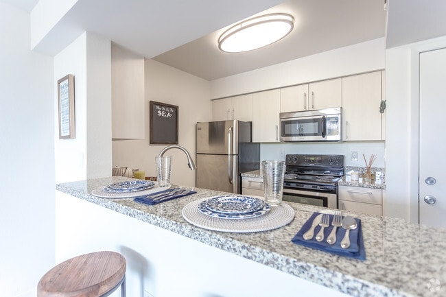 Two Bedroom: Eat-In Kitchen