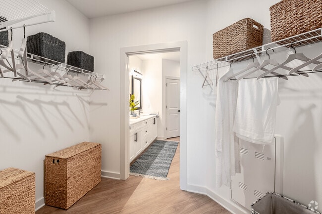 A2 - 1BR, 1BA - 832SF - Bedroom Closet