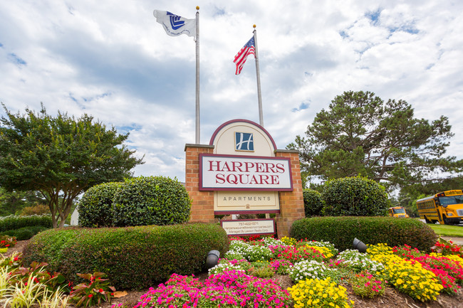 Community Signage - Harpers Square Apartments