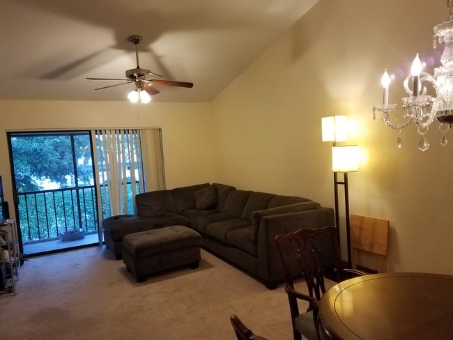 Funished Living Room - 5200 E Club Cir Unit 202