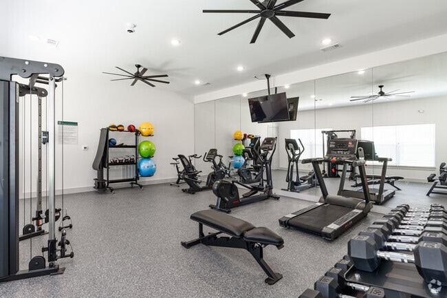 Well-Equipped Fitness Center - TERRACE AT SOUTHERN OAKS