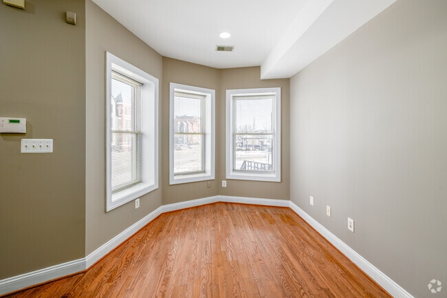 3BR, 2.5BA - 1,500SF -A - Living Room - Ellington Apartments