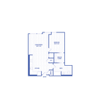 A15 floor plan Watermark at Buzzard Point