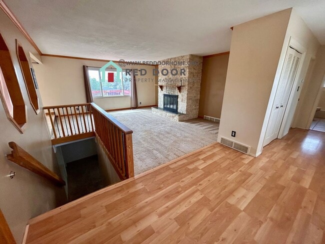 Photo - Spacious 5-Bedroom Home with Central Air, Fireplace & Huge Fenced Yard