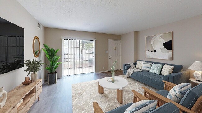 Open Floor Plan Living Area