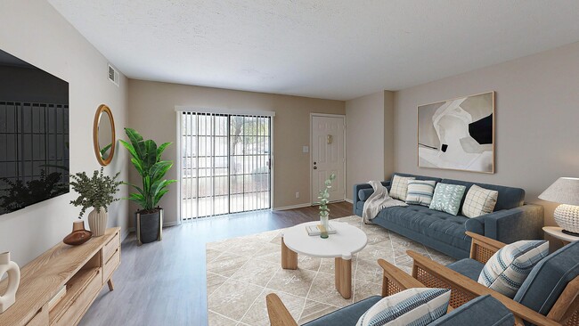 Open Floor Plan Living Area - Avery Point Apartments