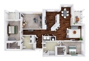Da Vinci P2A | 2 bed / 2 bath