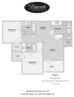Bogart - 2 Bedroom 2 Bath