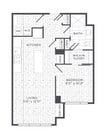 Sonnet - One Bedroom - 1 Beds - 1 Baths - 616 Sq. ft.