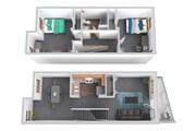 2 Bedroom Duplex