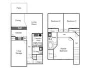 3BR/1.5BA