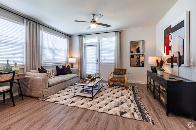 2BR, 2BA - 1,226SF - Living Room