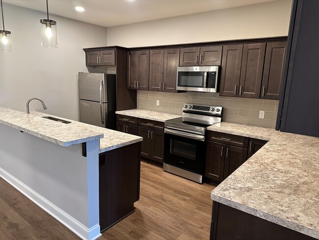 Kitchen - 45 Ellicott St Apartments