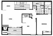 1BR/2BA