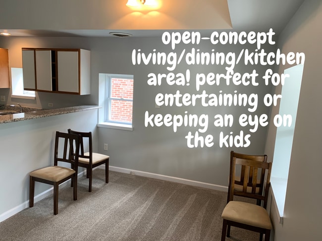 living/dining room - 1743 Portland Ave