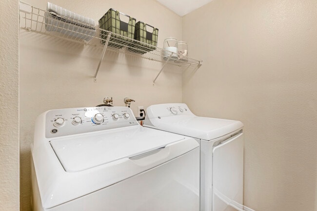 Washer and dryer