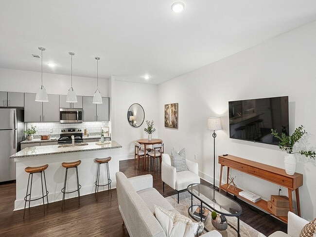 Open Kitchen Living Room - Villas at Old 441