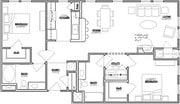 Polk floor plan Jefferson at Dedham Station