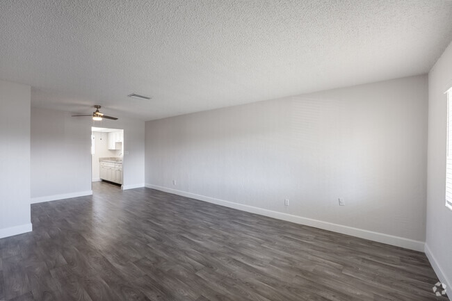 2BR, 1BA - 858SF - Living Room