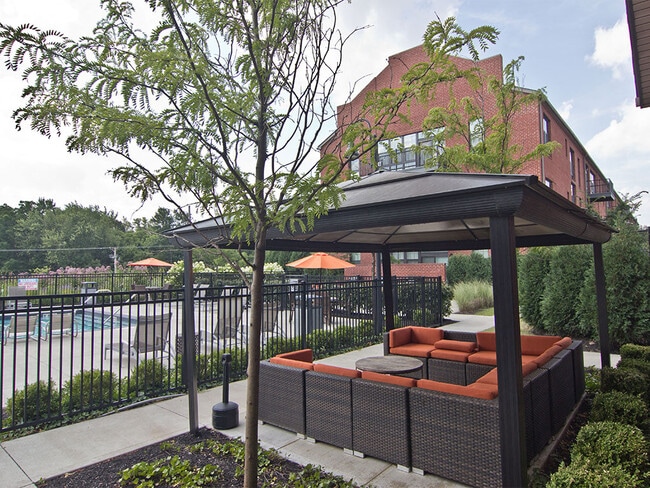 Several open air spaces for gathering