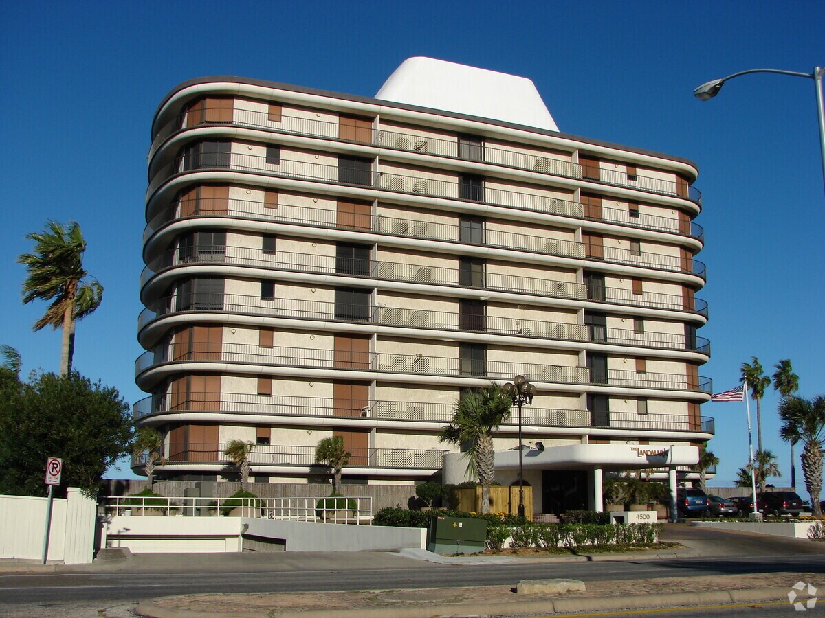 View from the southwest across Ocean Drive - The Landmark Apartments