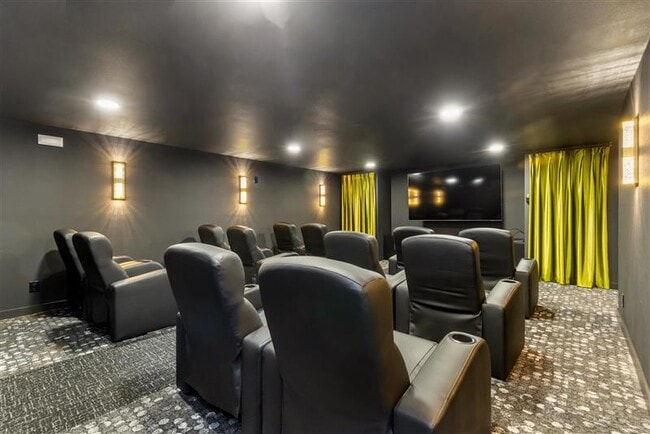 Movie Theater w/ Reclining Seats and 85in TV - The Galleria