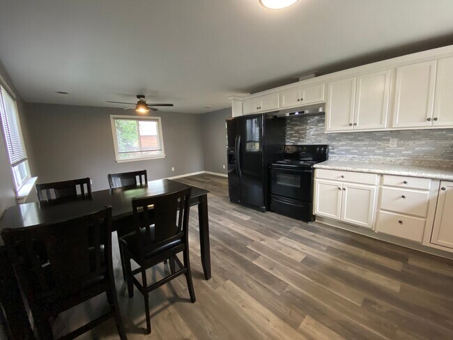 Open concept kitchen