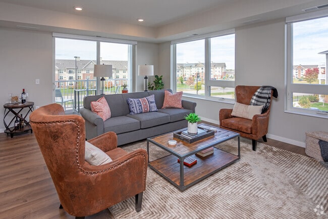 2BR, 2BA, Model, Waterton - 1,278SF