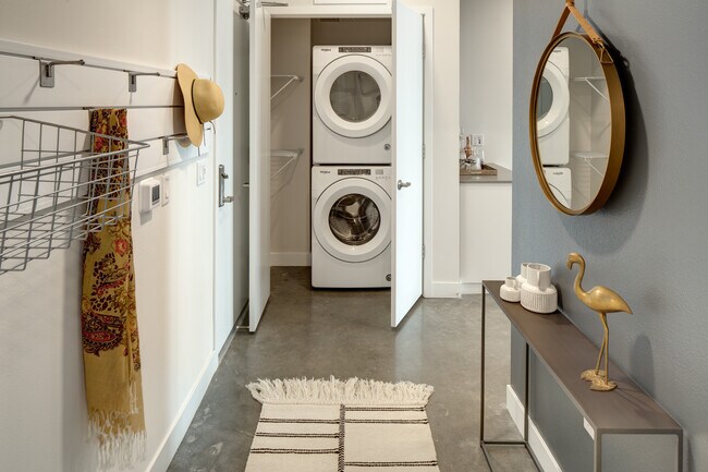 In-unit washer and dryer