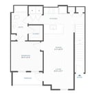 A2 floor plan Austin Avenue