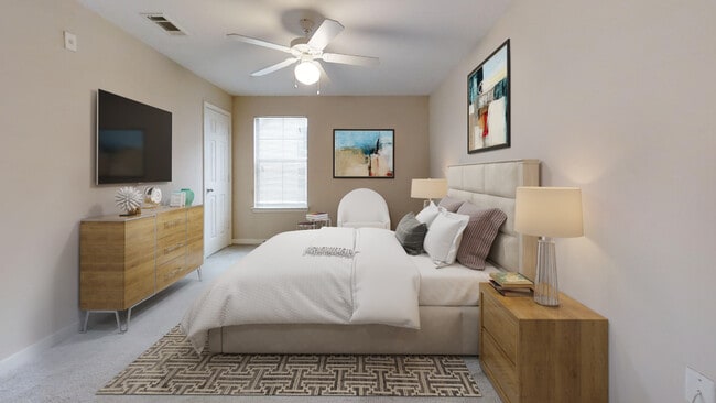 3 Bed 2 Bath Bedroom