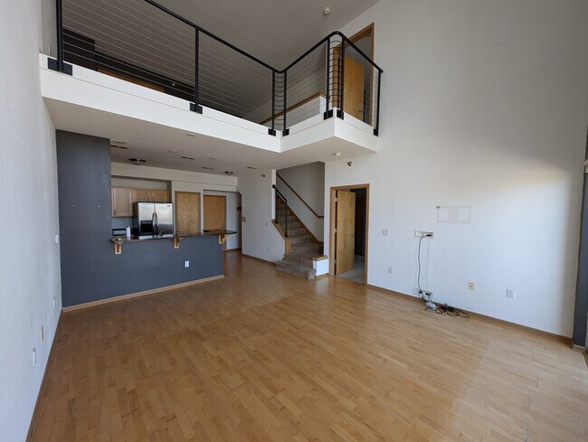 View of loft from living room area - 2121 S Kinnickinnic Ave Condo Unit 111