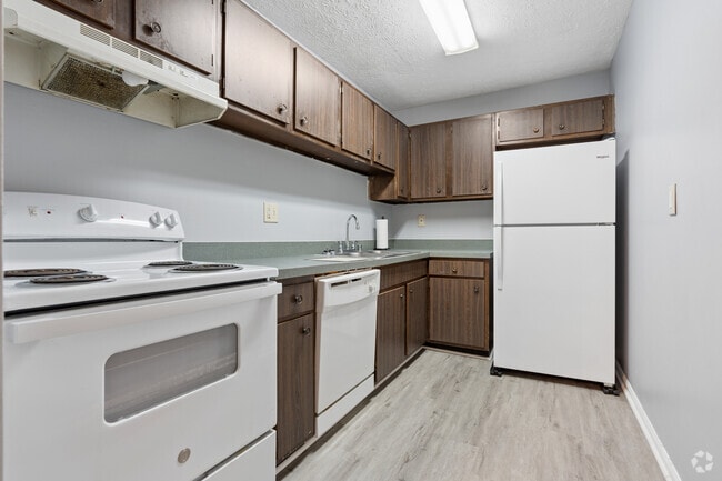 2 habitaciones, 1 baño - 1000 pies cuadrados - Cocina - Woodgate Apartments