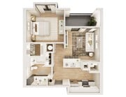 A1c - 1 Bed _ 1 Bath