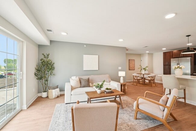 2BR, 2BA - 1,203SF - Living Room