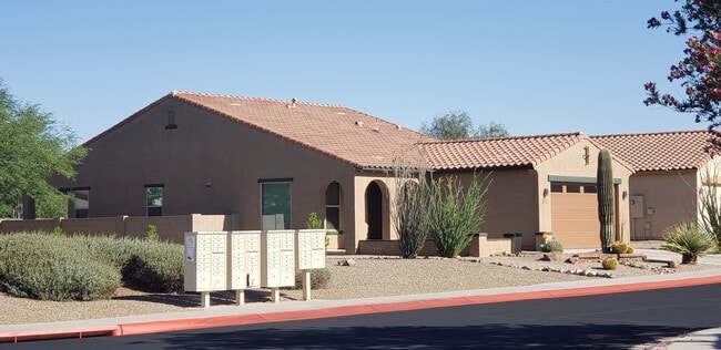 South side of home. Open space