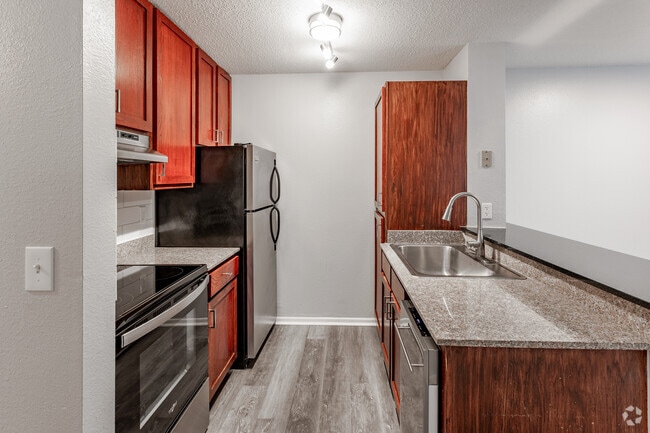 4BR, 1.5BA - 1,225SF - Kitchen - The Commons