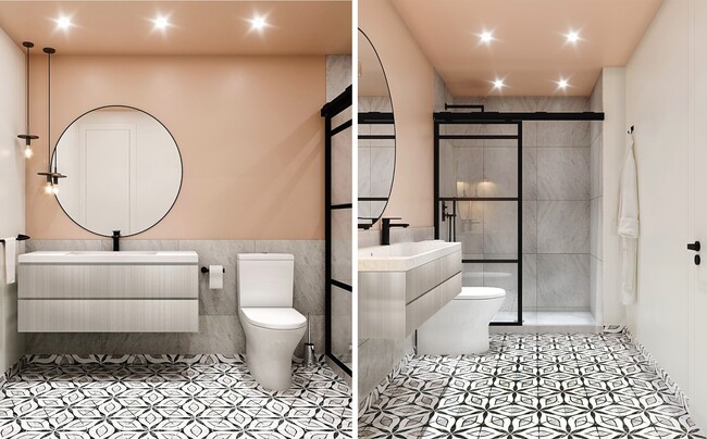 Baños inspirados en spa - The Highrailer Apartments