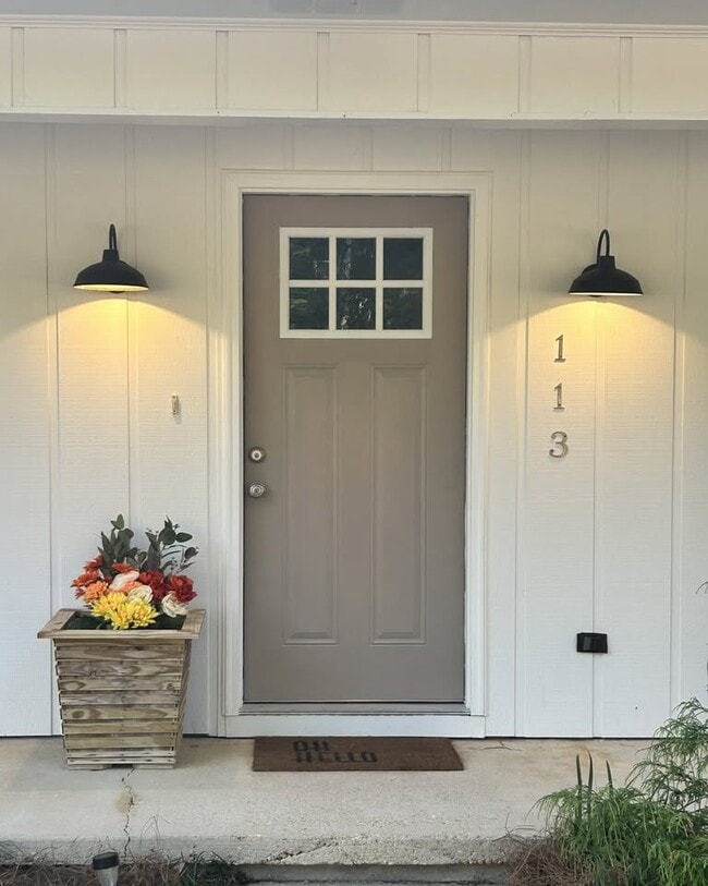 Front door - 113 Penny Ln House