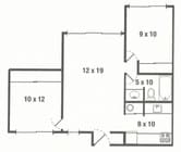 1BR/1BA
