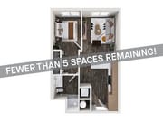 848 | 1x1 A - Less Than 5 Spaces Left!