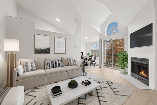 2BR, 2BA -- 1026SF - Living Room
