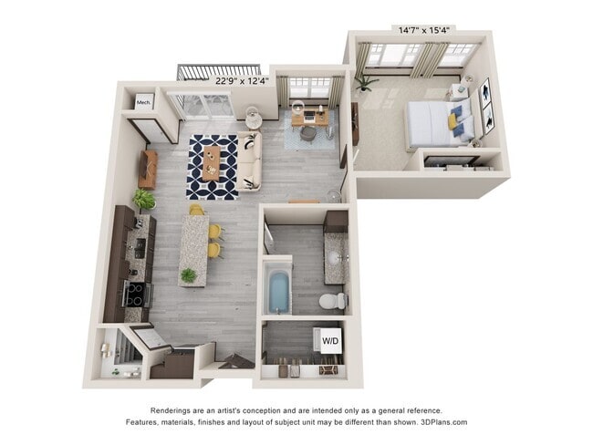 Building Photo - Huge 1 Bedroom/1 Bathroom Brand-New Apartment Unit APT. D308