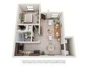1 Bedroom - 1 Bathroom