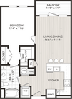 1 Bedroom, 1 Bath