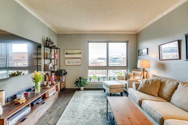 Living room - 777 7th St NW Condo Unit 1028